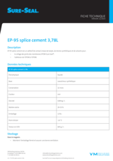 EP95-splice cement 3,75L - FT